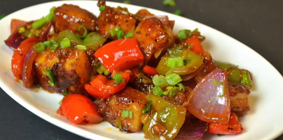 Paneer Chilli Dry