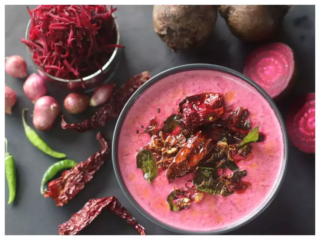 beetroot raita