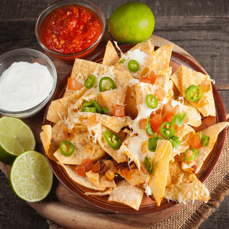 Nachos with Salsa