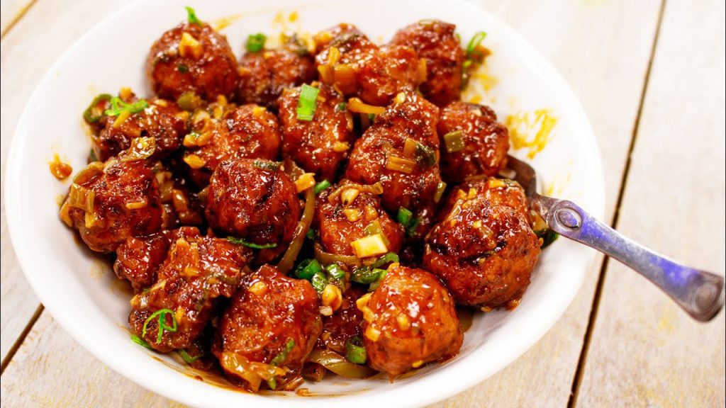 veg manchurian balls